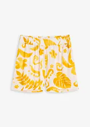 Shorts fantasia in viscosa operata, bonprix