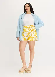 Shorts fantasia in viscosa operata, bonprix