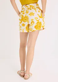 Shorts fantasia in viscosa operata, bonprix