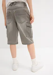 Bermuda di jeans in felpa, regular fit, bonprix