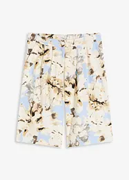 Bermuda in viscosa con pinces, bonprix