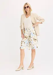 Bermuda in viscosa con pinces, bonprix
