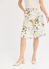 Bermuda in viscosa con pinces, bonprix