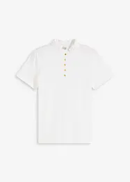 Maglia in cotone con ruches, bonprix