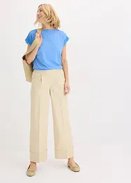 Maglia in viscosa con pizzo, bonprix