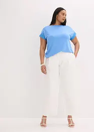 Maglia in viscosa con pizzo, bonprix