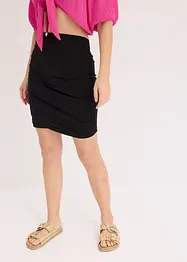 Minigonna con arricciature, bonprix