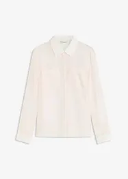 Camicetta trasparente dalla texture stropicciata, bonprix