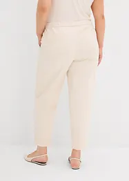 Jeans barrel shape con cinta comoda, vita media, bonprix