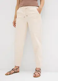 Jeans barrel shape con cinta comoda, vita media, bonprix
