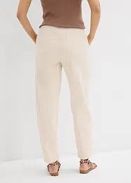Jeans barrel shape con cinta comoda, vita media, bonprix