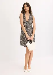 Abito in jersey con mesh, bonprix
