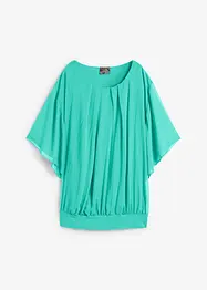 Blusa in chiffon con canotta, bonprix