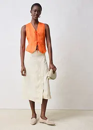 Top in puro lino, bonprix