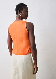 Top in puro lino, bonprix