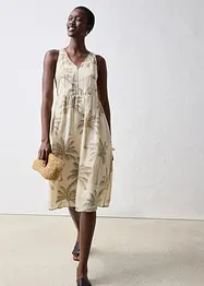 Abito midi in ramiè, bonprix