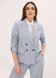 Blazer in misto lino, bonprix