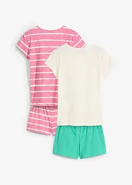 Pigiama estivo (set 4 pezzi), bonprix