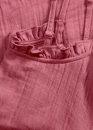 Pigiama estivo in morbida mussola con spalline sottili, bonprix