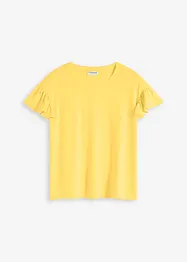 Maglia con maniche a volant, bonprix