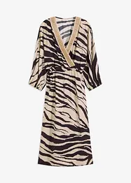 Abito midi in misto viscosa fluente, bonprix