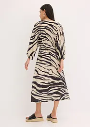 Abito midi in misto viscosa fluente, bonprix