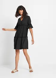 Abito con ricami traforati, bonprix