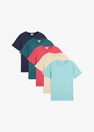T-shirt (pacco da 5), bonprix
