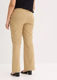 Pantaloni elasticizzati bootcut, bonprix
