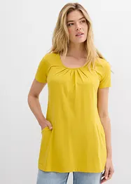 Maglia lunga con viscosa, bonprix