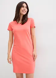 Abito di jersey elasticizzato con cotone biologico, bonprix