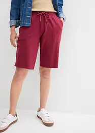 Bermuda in felpa di puro cotone, bonprix