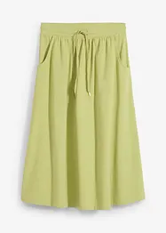 Gonna in jersey di misto cotone, bonprix