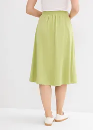 Gonna in jersey di misto cotone, bonprix