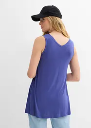 Top lungo in misto viscosa, bonprix