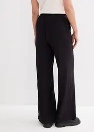 Pantaloni a palazzo in misto lino extra lunghi, bonprix