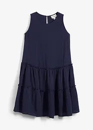 Abito midi in mussola vaporosa, bonprix
