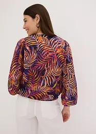 Blusa in chiffon fantasia, bonprix
