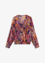 Blusa in chiffon fantasia, bonprix