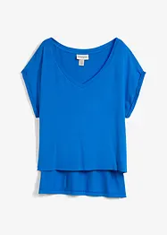 Maglia oversize in misto viscosa fluente, bonprix