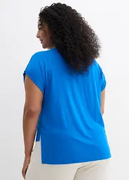 Maglia oversize in misto viscosa fluente, bonprix