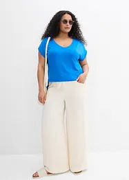 Maglia oversize in misto viscosa fluente, bonprix