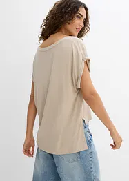 Maglia oversize in misto viscosa fluente, bonprix