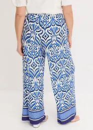 Pantaloni in jersey di misto viscosa morbido in fantasia, bonprix