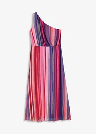 Abito monospalla in mesh morbido, bonprix