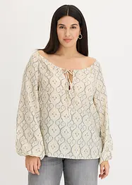 Tunica fantasia in fine misto viscosa, bonprix
