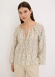 Tunica fantasia in fine misto viscosa, bonprix