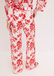Pantaloni in puro cotone fantasia, bonprix