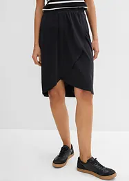 Gonna fluente in jersey misto viscosa, bonprix