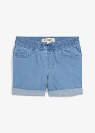 Shorts di jeans, vita media, bonprix